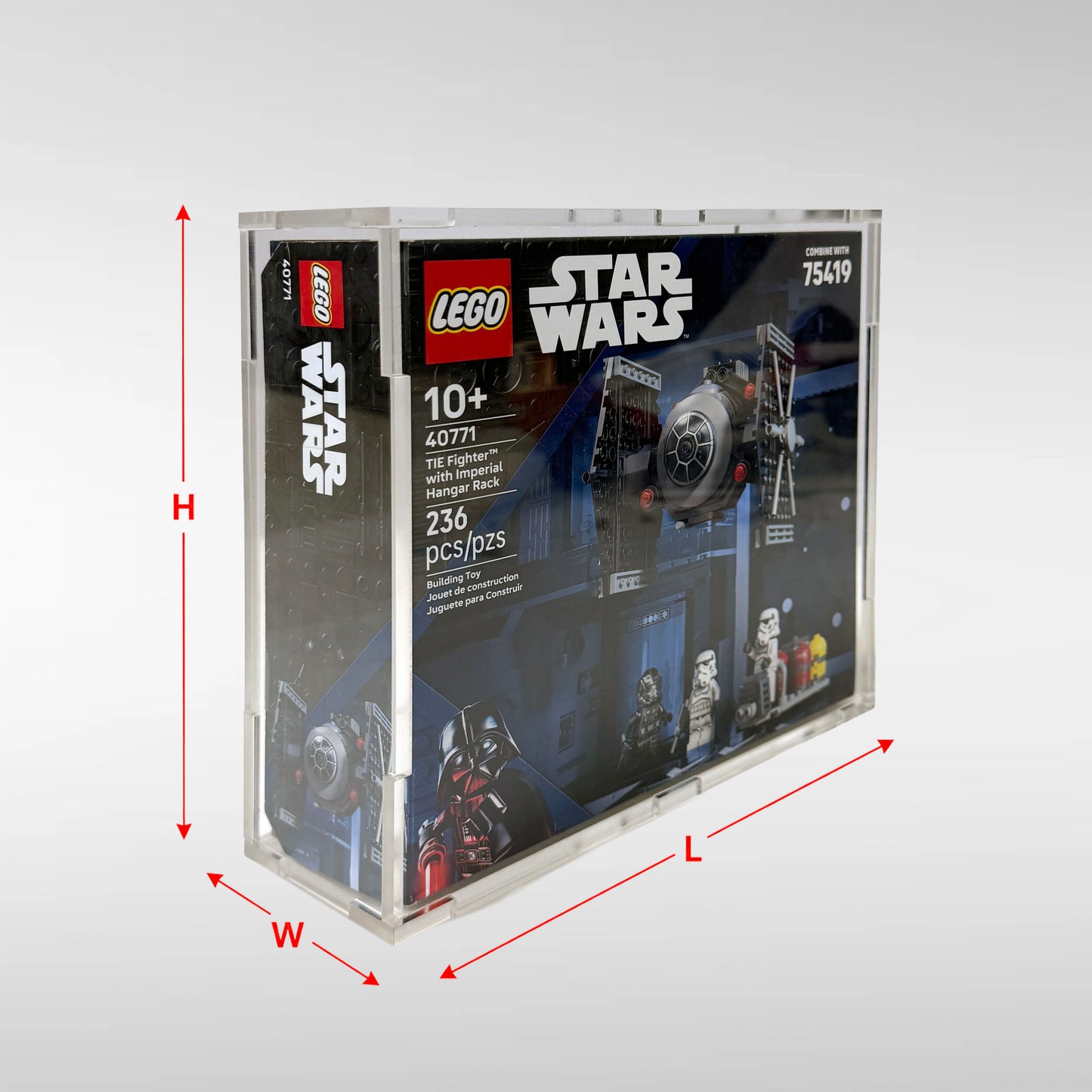 Custom Acrylic Case for Sealed LEGO® Set