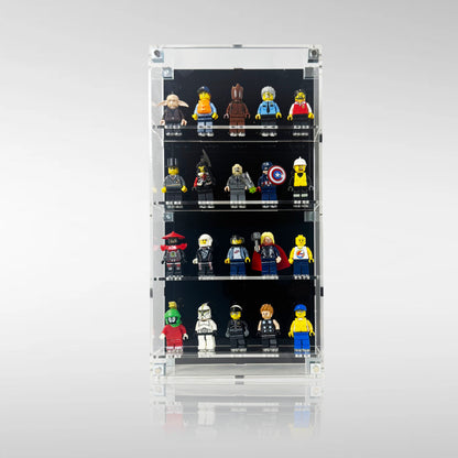 Wall Mounted Display Case for LEGO® Minifigures