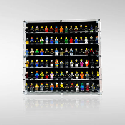 Wall Mounted Display Case for LEGO® Minifigures