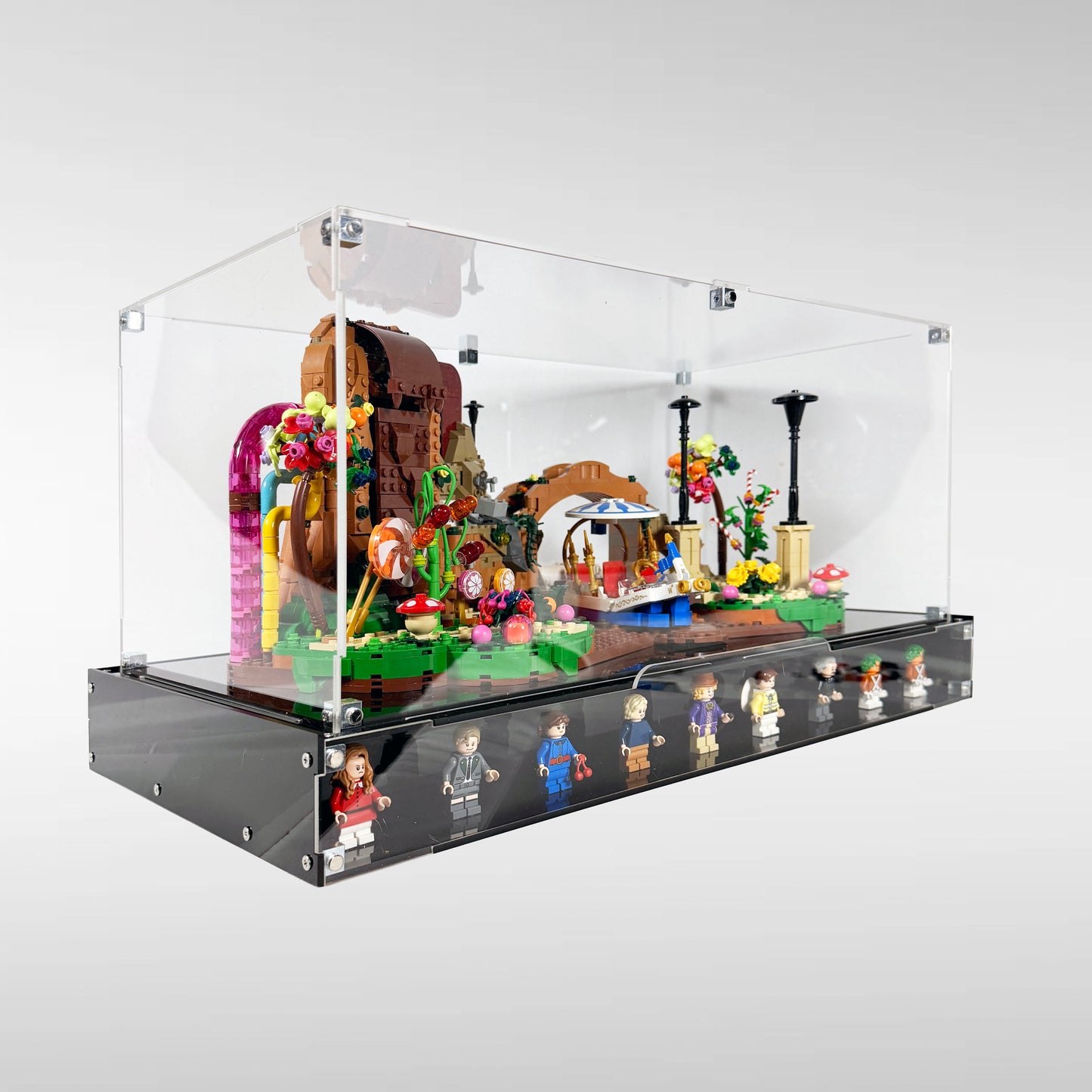 Display Case for LEGO® Ideas Willy Wonka & the Chocolate Factory (21360)