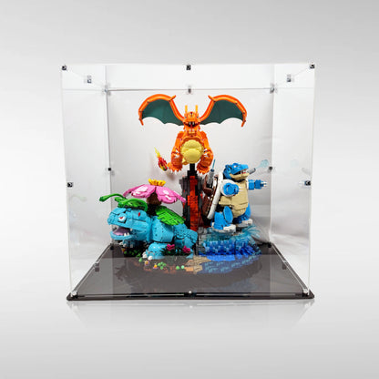 Display Case for LEGO® Pokémon - Venusaur, Charizard and Blastoise (72153)