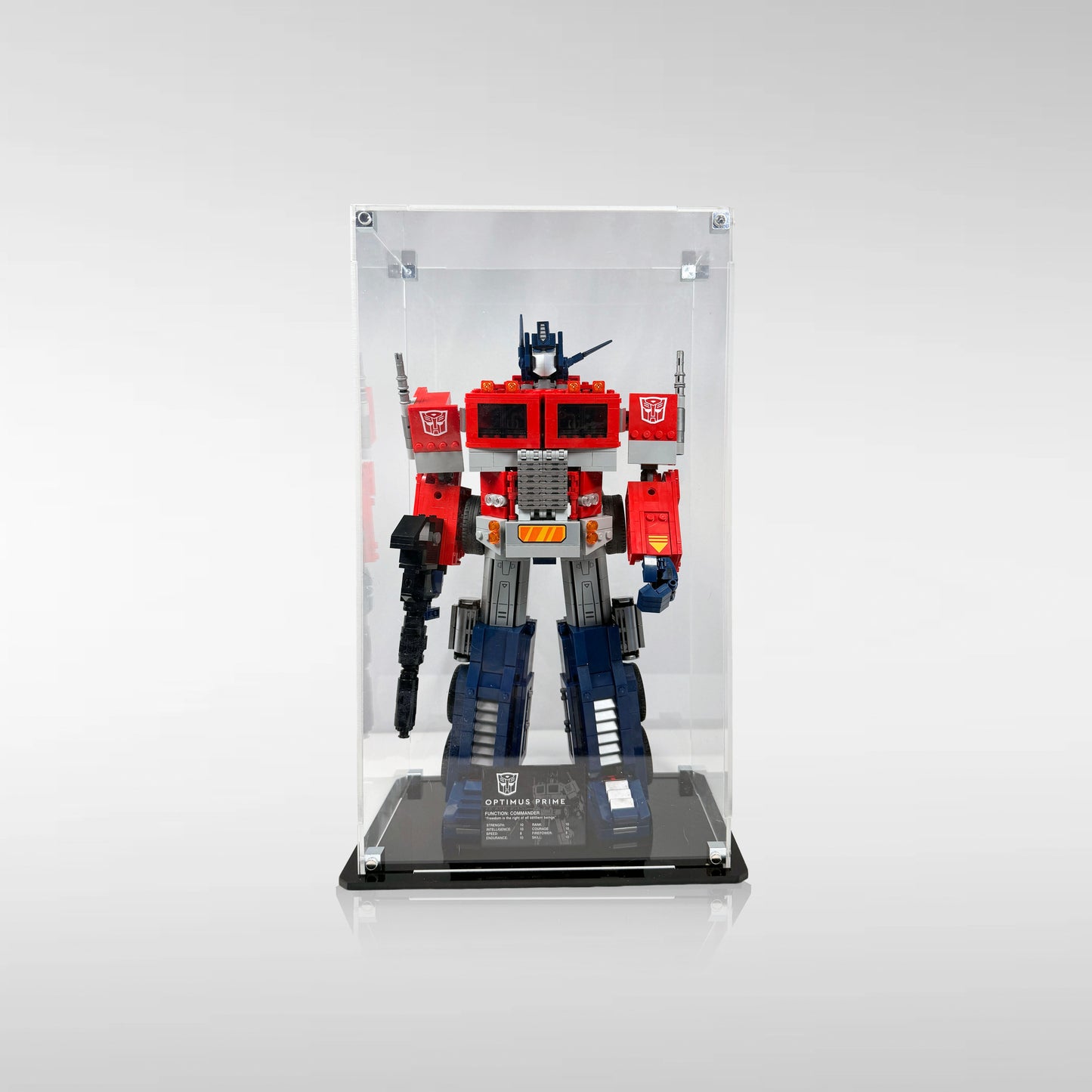 Display Case for LEGO® Optimus Prime (10302)